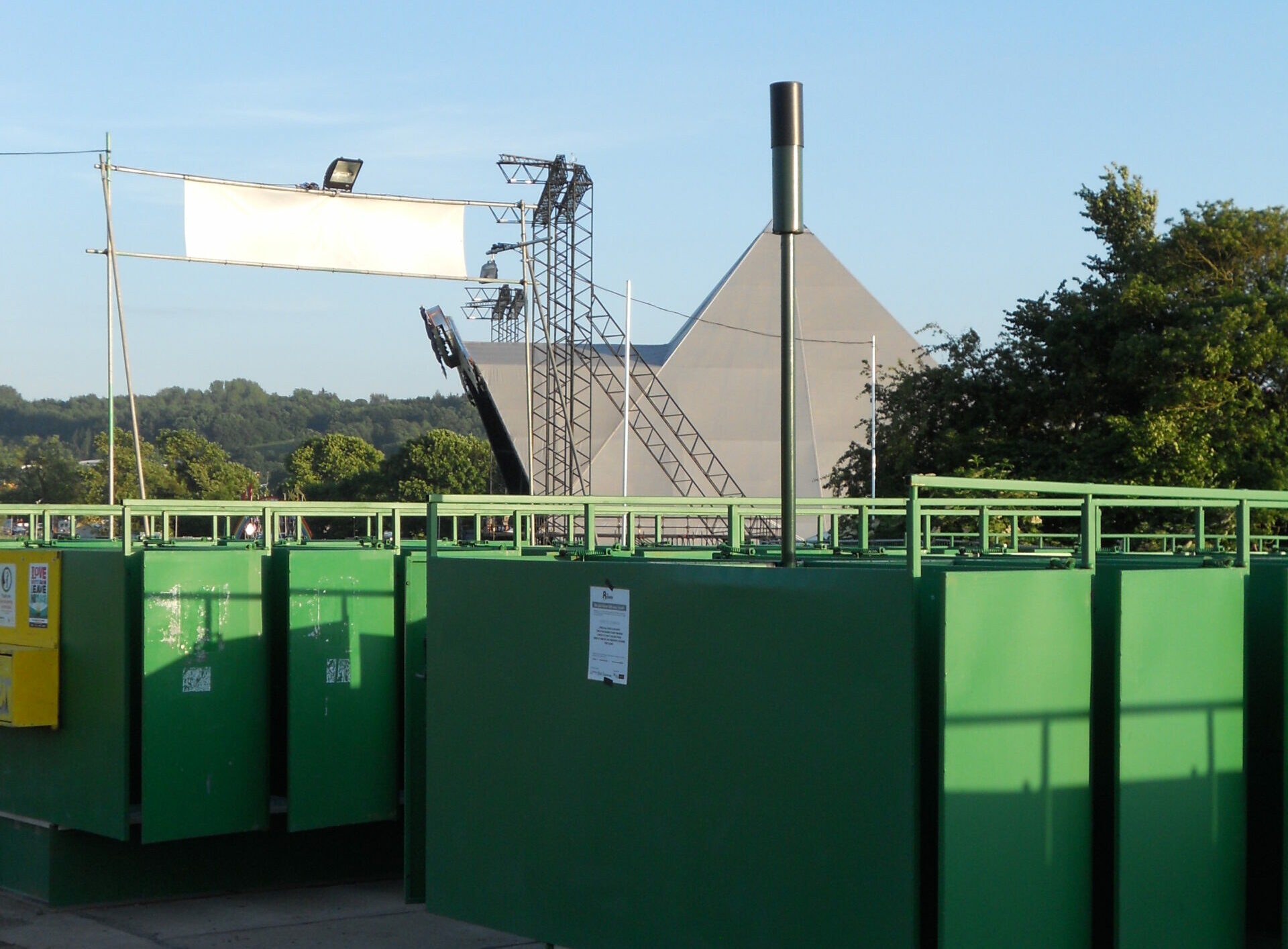 Glastonbury Festival Longdrop level monitoring