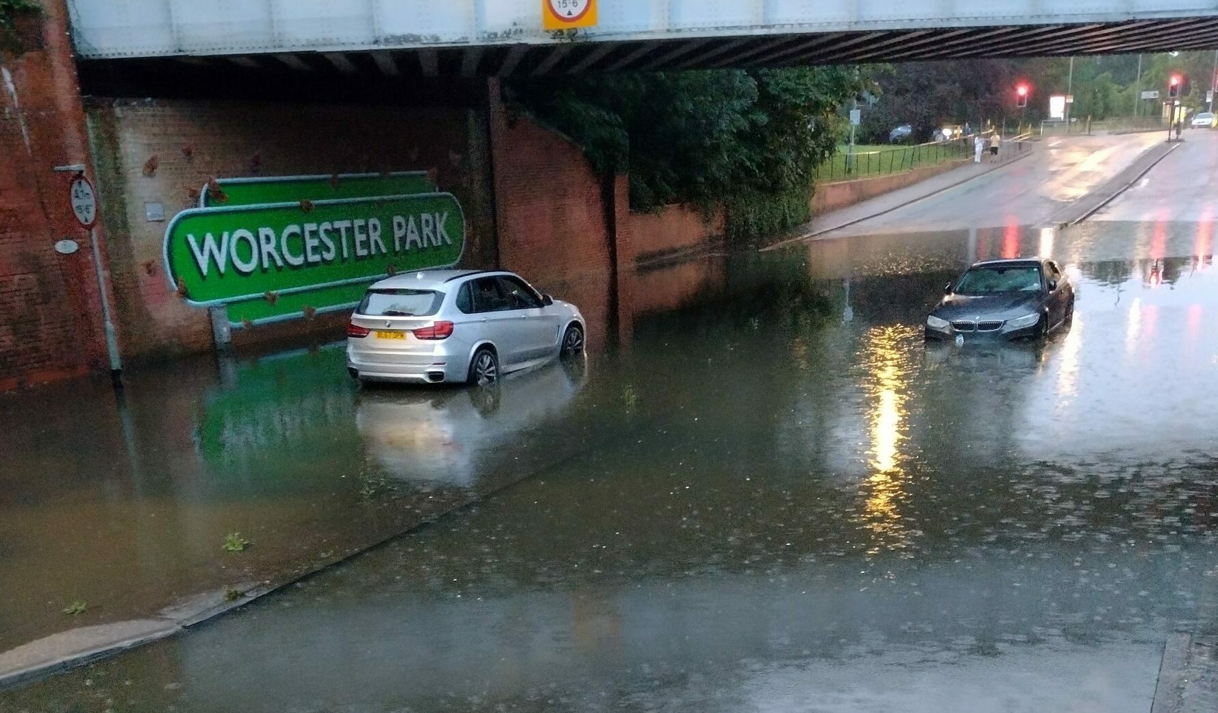 Road flooding